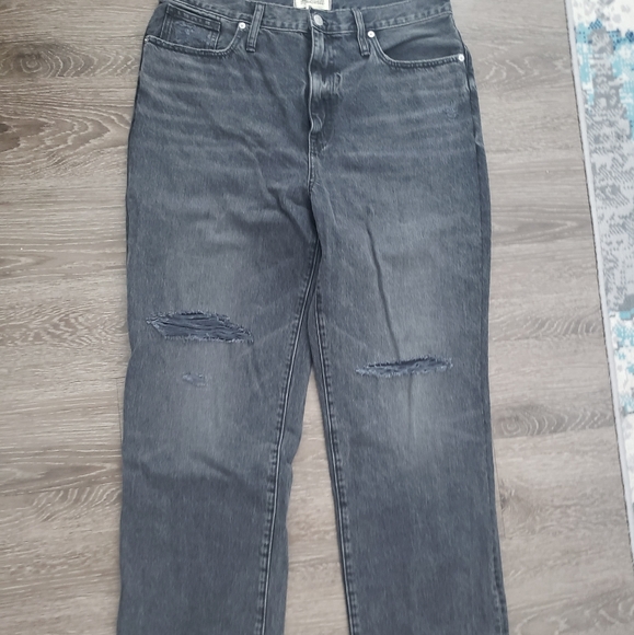 Madewell Baggy Straight Jeans - Picture 3 of 7